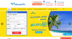 Desktop Screenshot of cebupacificair.vn