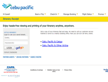 Tablet Screenshot of book.cebupacificair.com